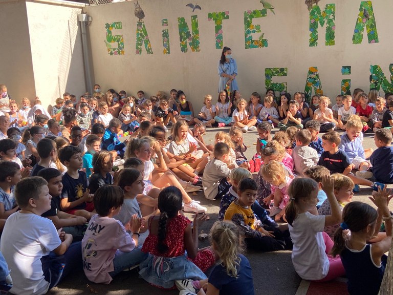 Célébration de rentrée Vendredi 17 Septembre 2021 — Ecole SainteMarie